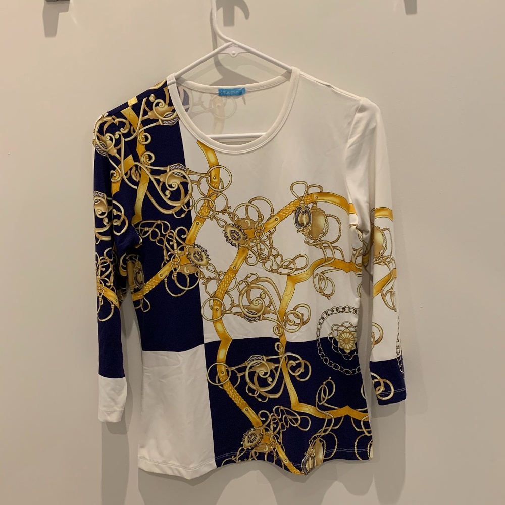 J McLaughlin signature tee, worn once